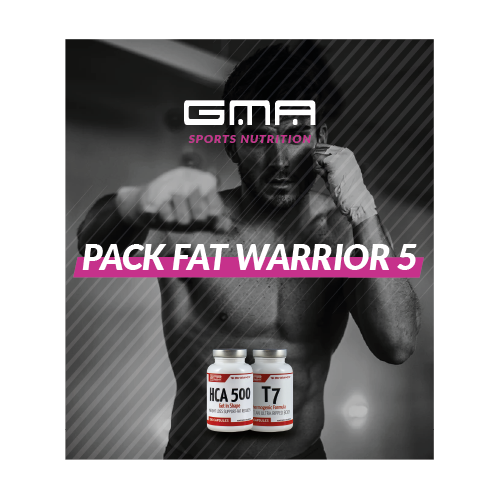 Pack Fat Warrior 5 HCA + T7 Fat burner GMA Sports